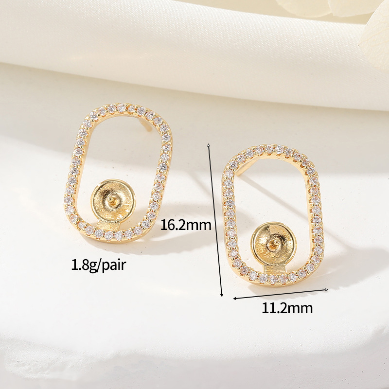 14K gold colour H-12406