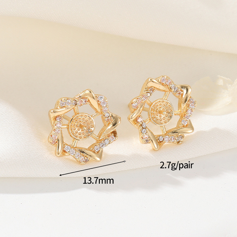 14K gold colour H-12396