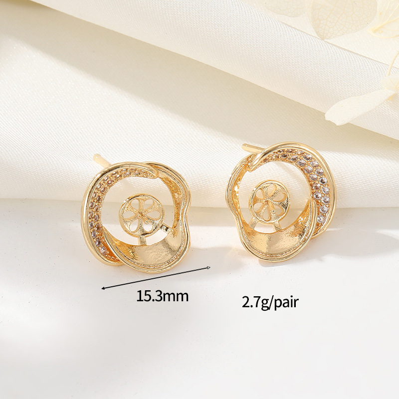 14K gold colour H-12397