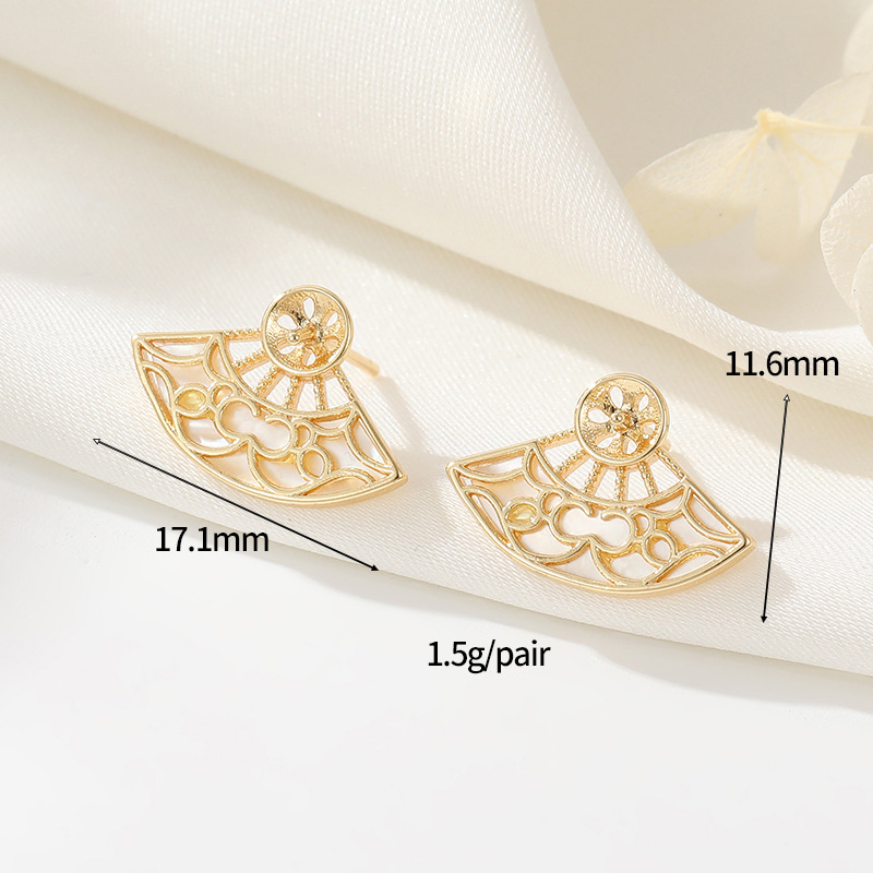 14K gold colour H-8421