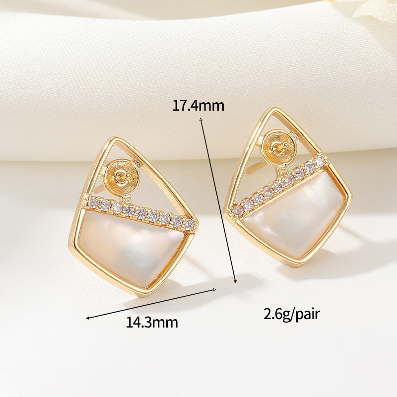 14K gold colour H-12405