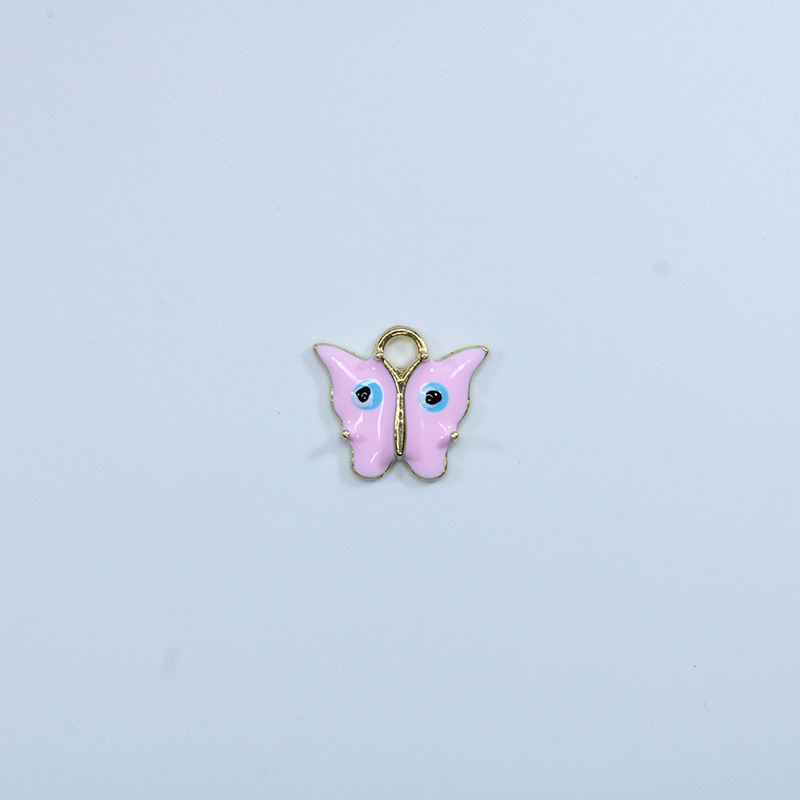 Single hole K gold-pink