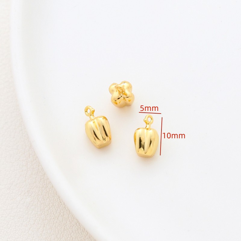 3#18K gold plated