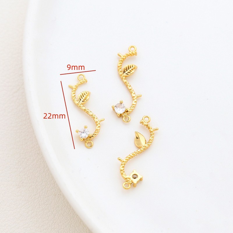 7#18K gold plated