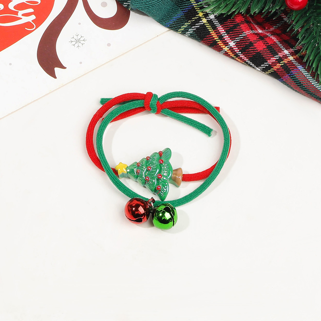 Christmas bell hair rope-christmas tree