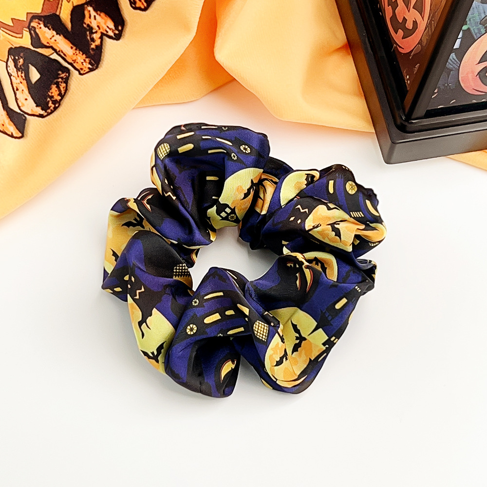 Halloween hair ring-Castle purple