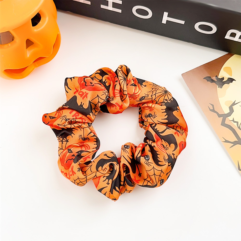 Halloween Circle-Bat Orange