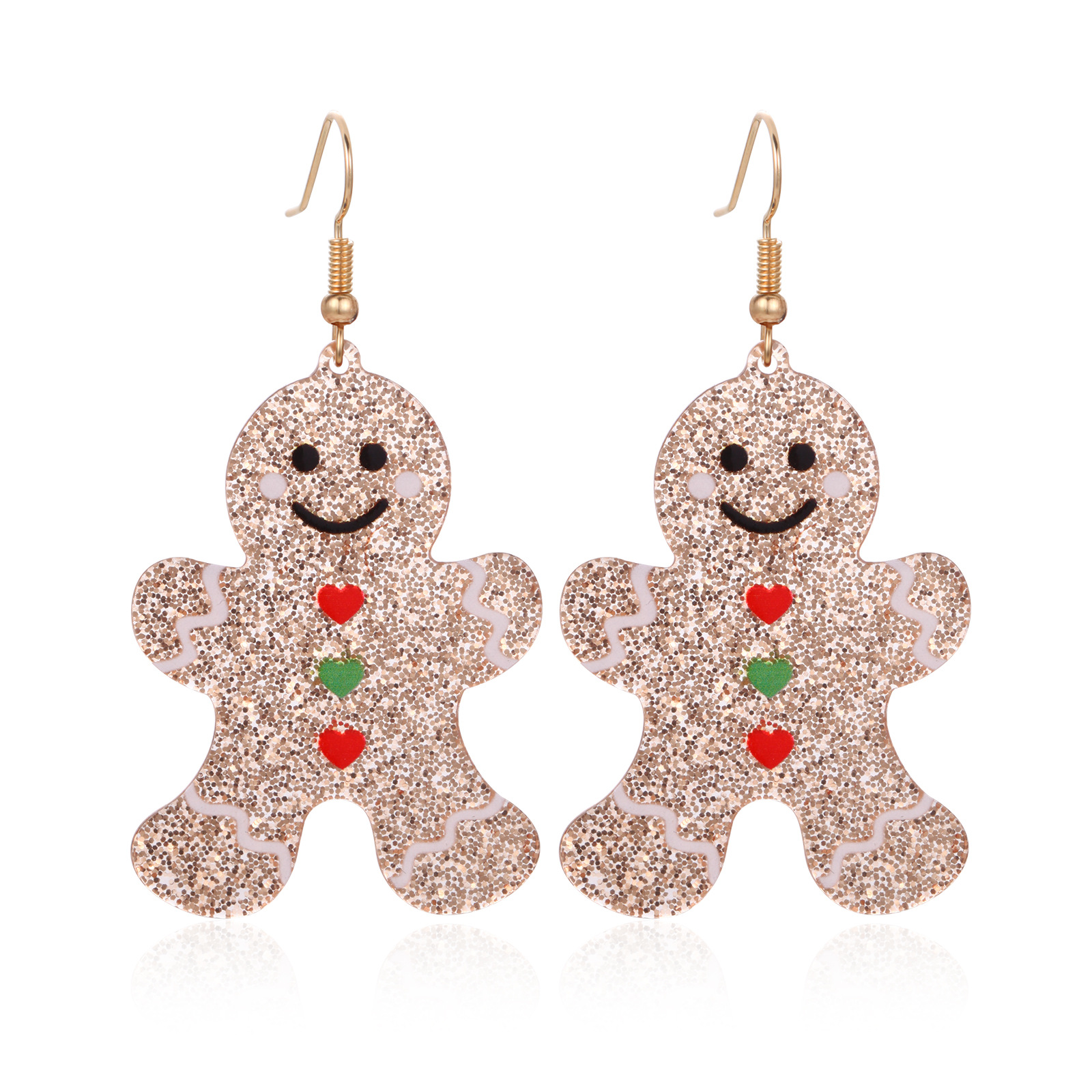 13. Love Gingerbread Man Earrings