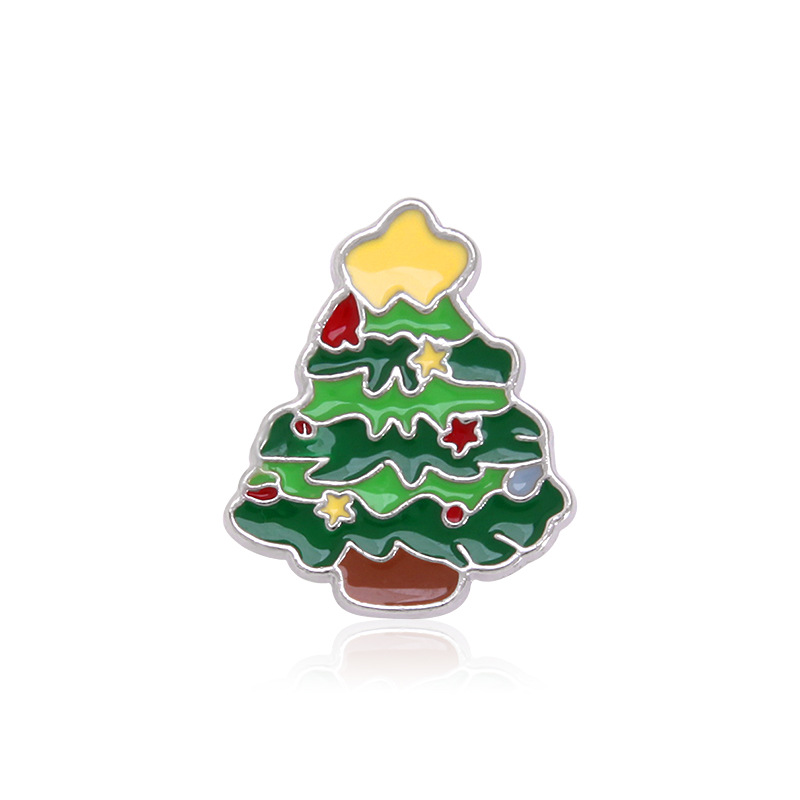 3# Christmas tree brooch