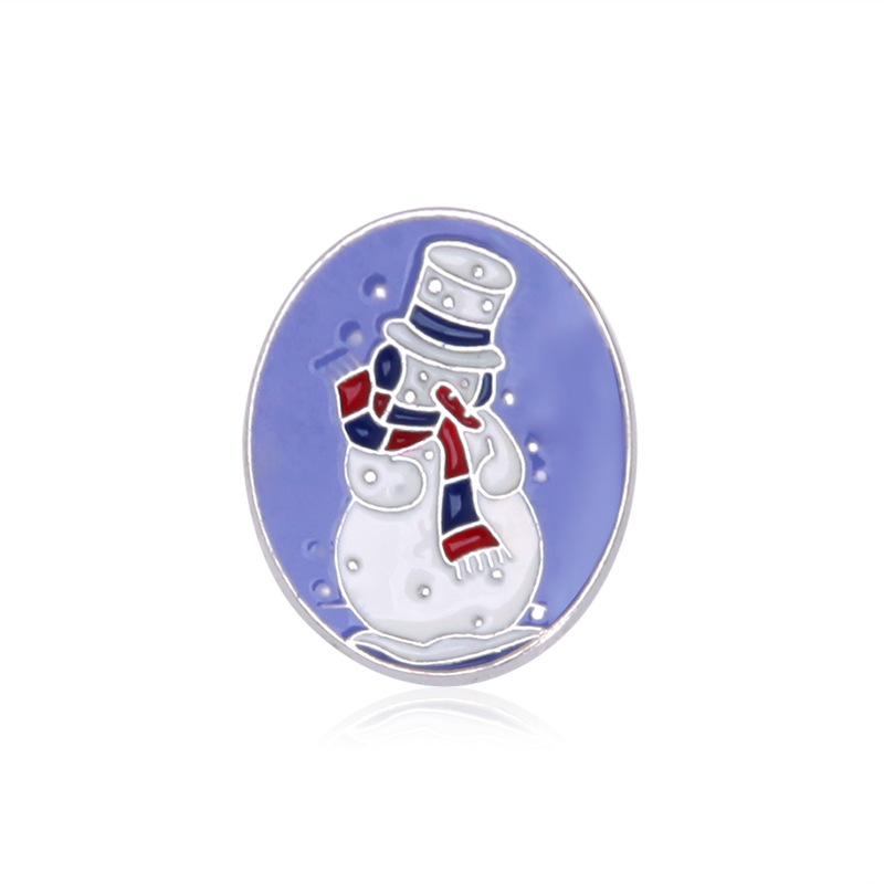 5# Snowman badge