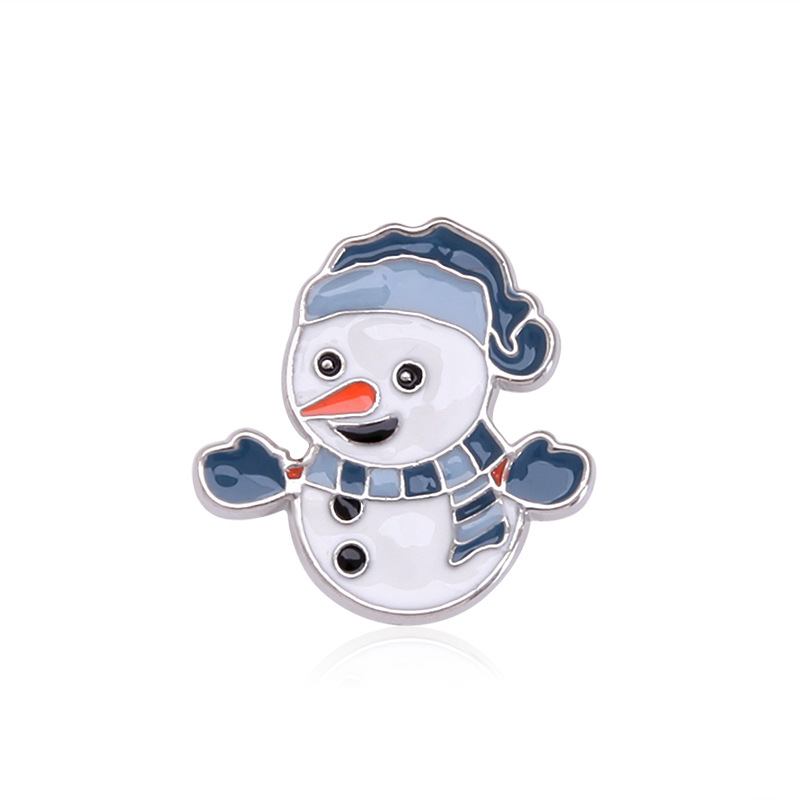 6# snowman brooch