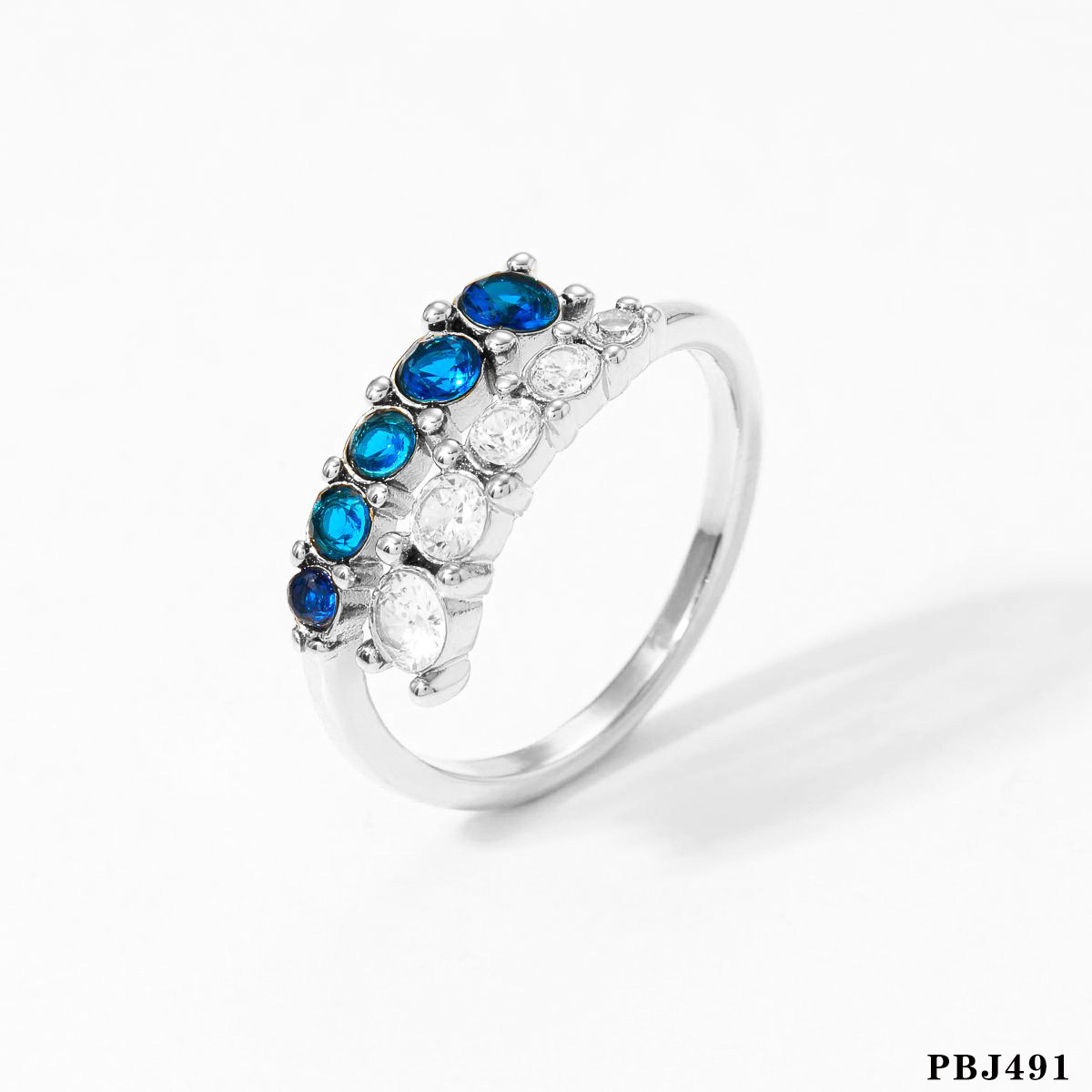 Silver blue zirconium PBJ491