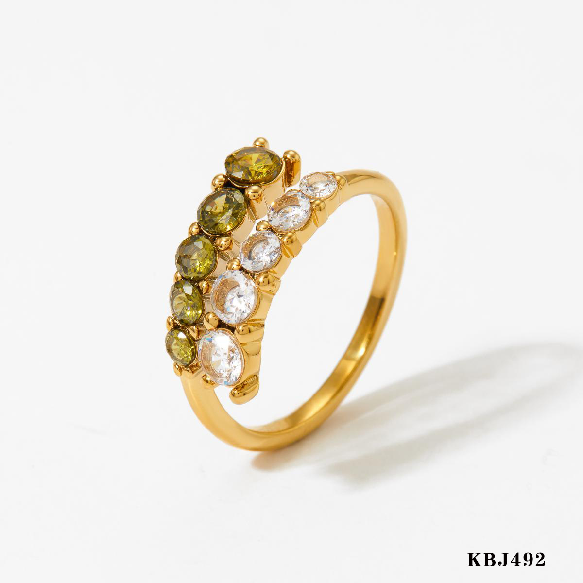 Golden Green Zirconium KBJ492