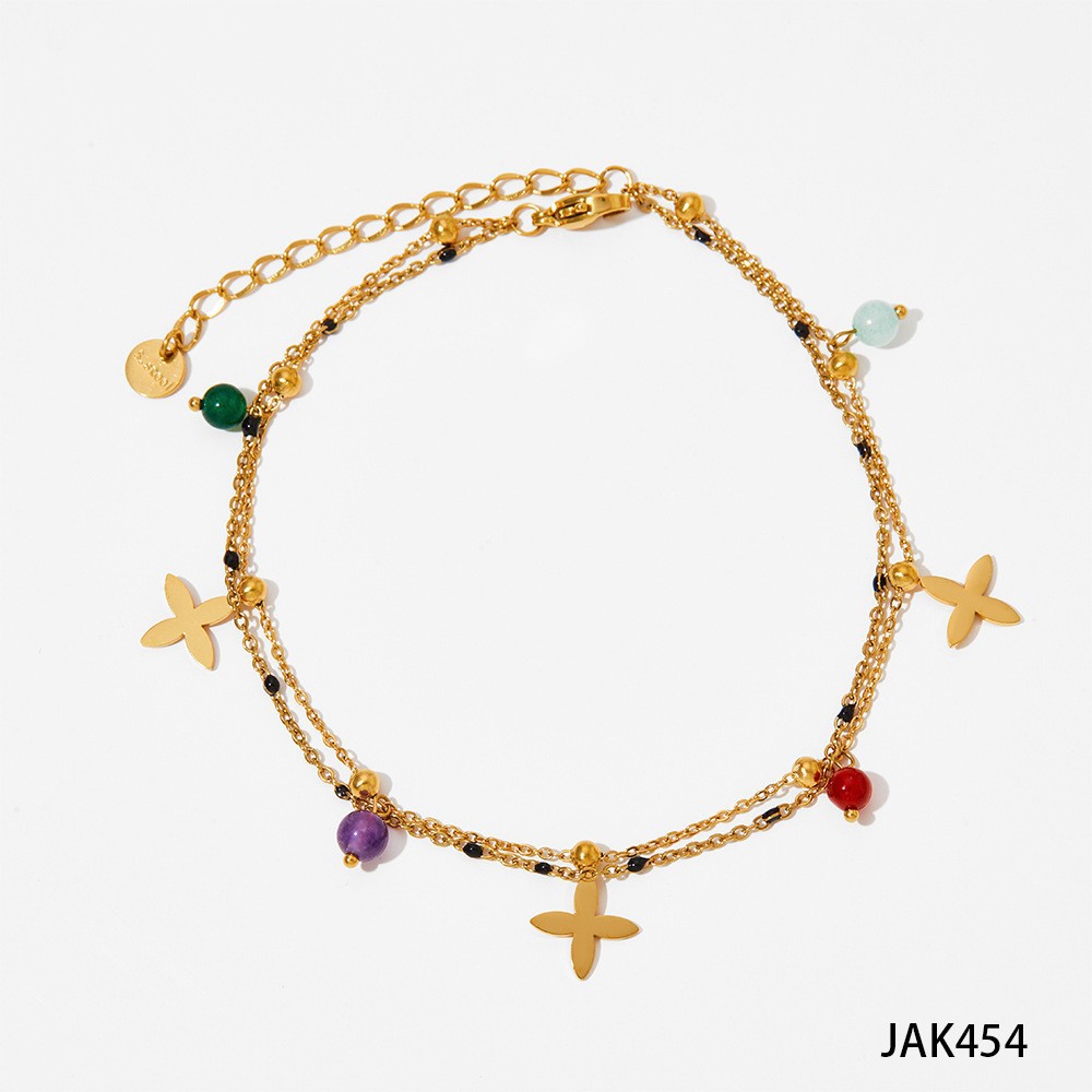 Golden anklet JAK454