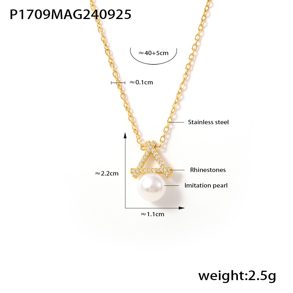 P1709-gold necklace