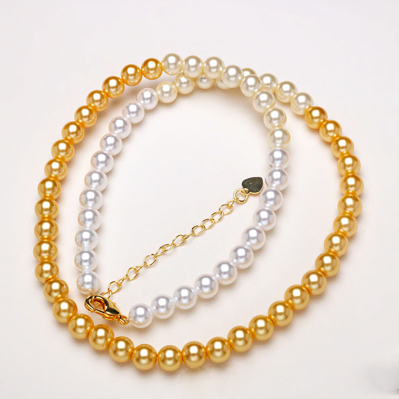 Gold gradient necklace