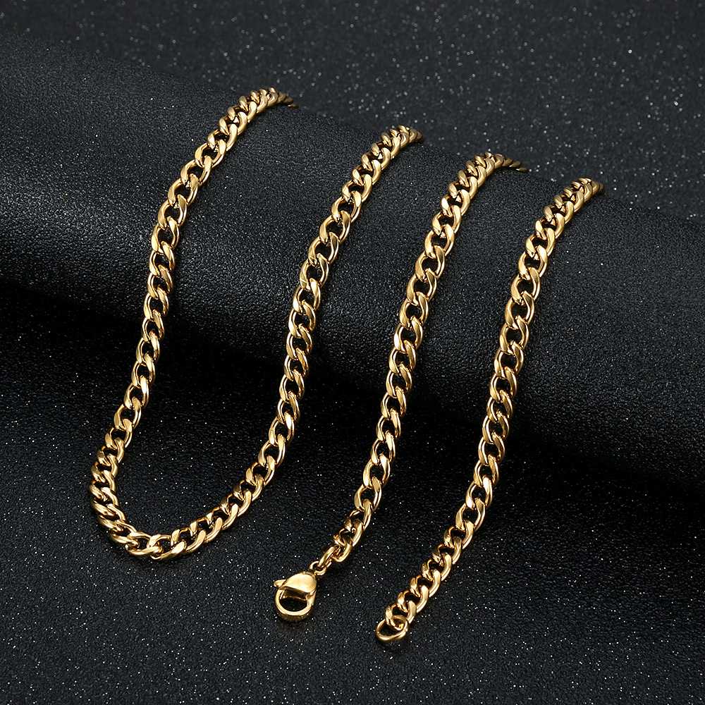 G 4.4mm*60cm gold chain