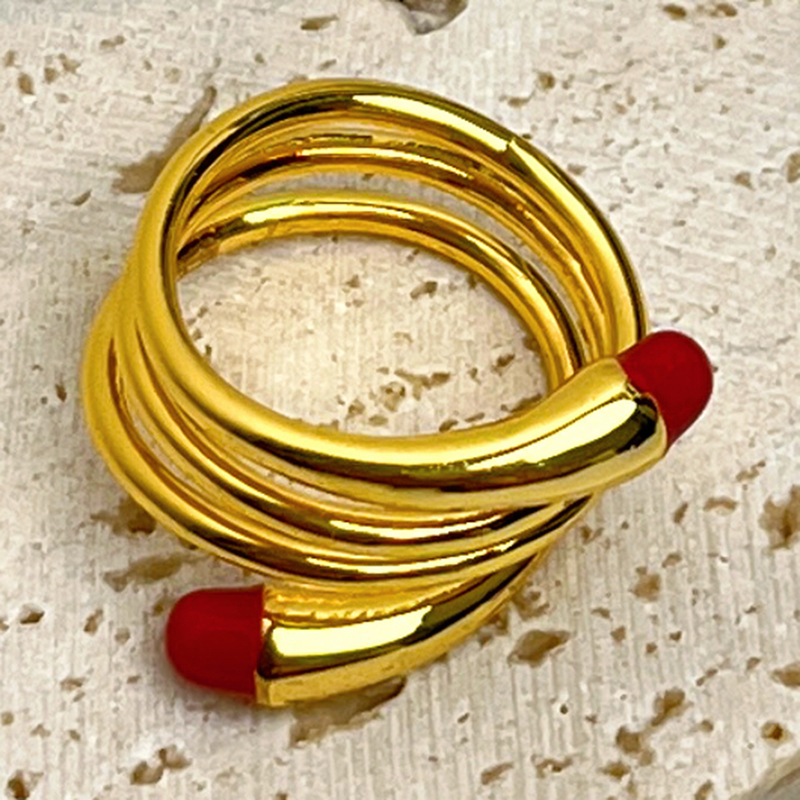 Gold red