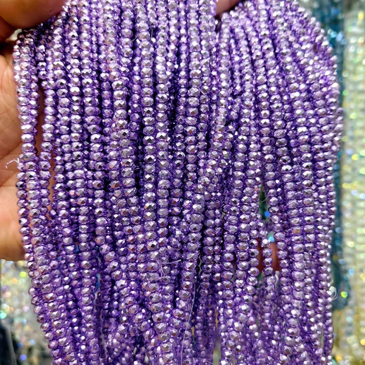 purple about 150 pieces/Strand