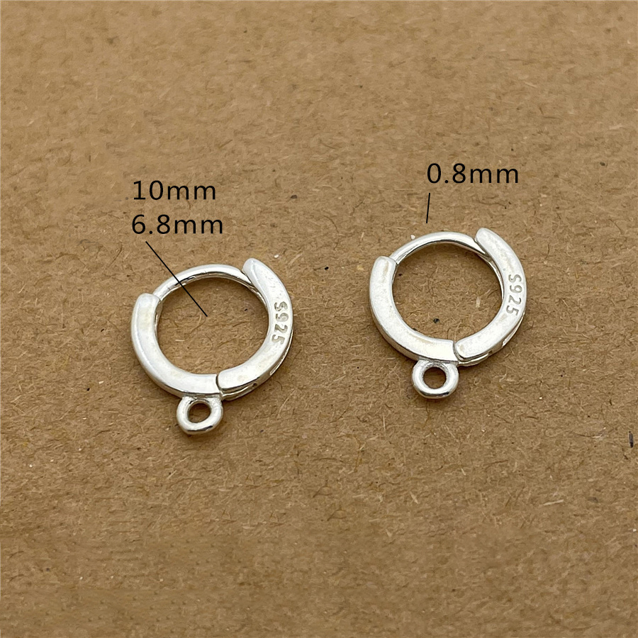 925 Sterling Silver Small Pair