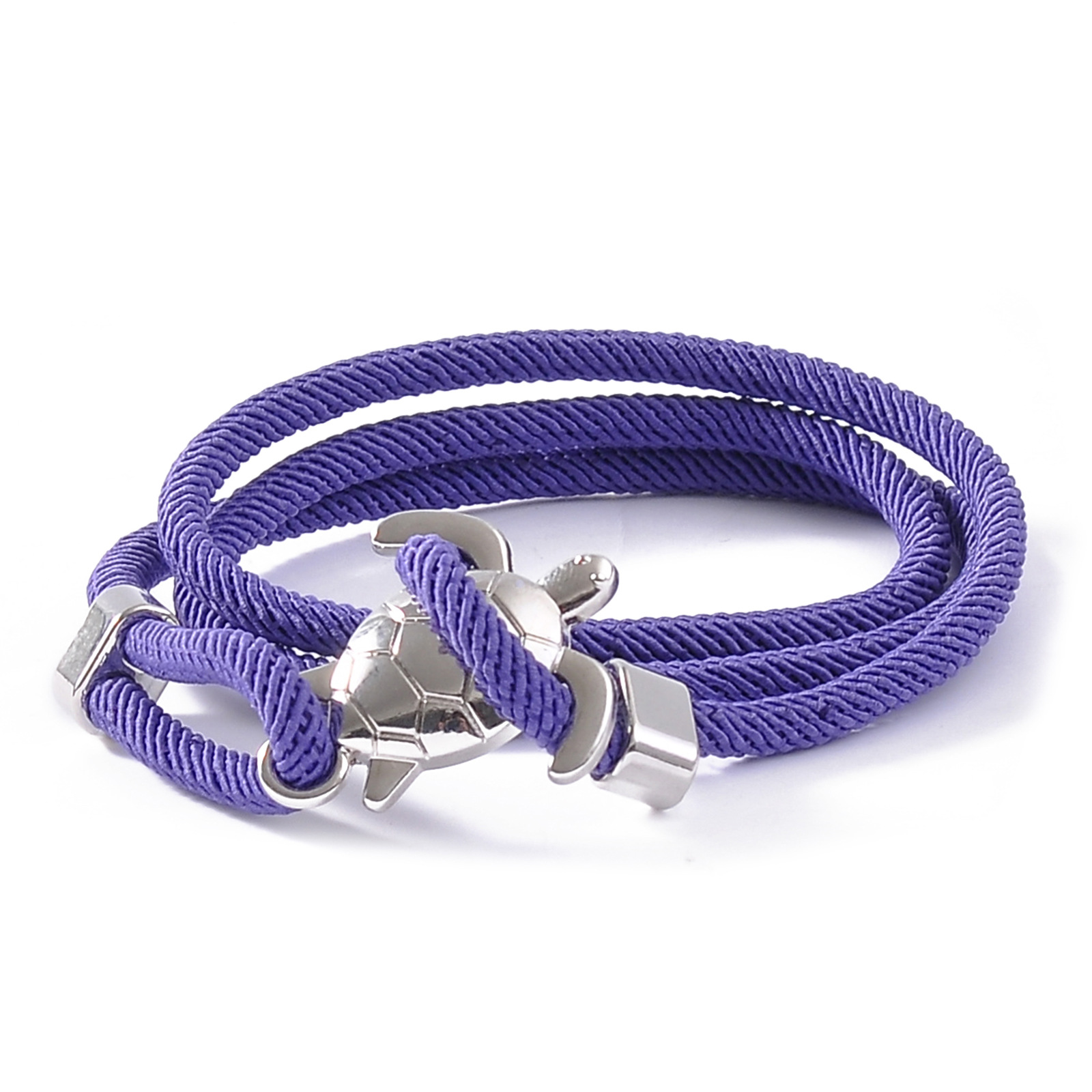 Purple rope silver turtle