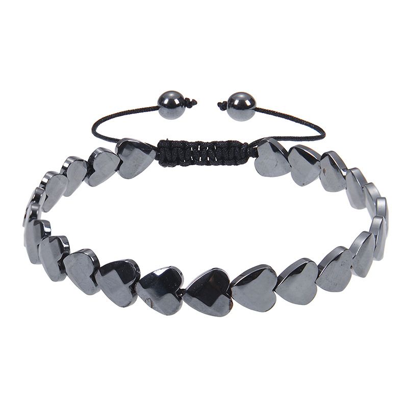 Facet-Black Magnetic Bracelet