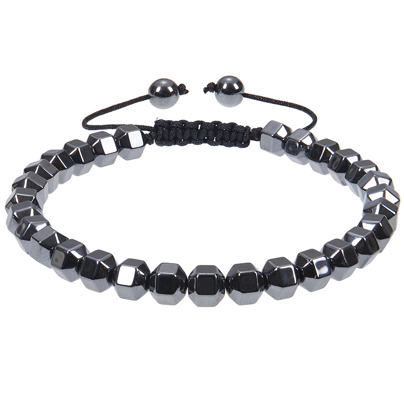 Black magnet bracelet-B