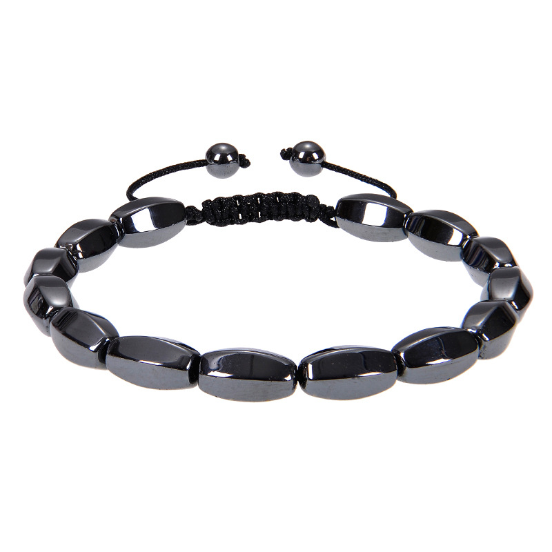 Black magnet bracelet-E