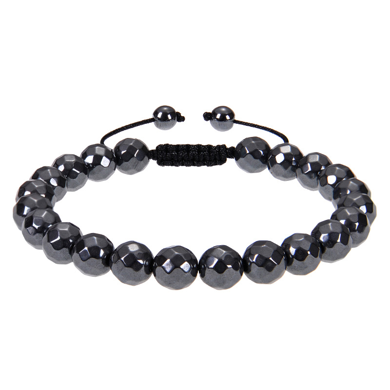 Black magnet bracelet-F