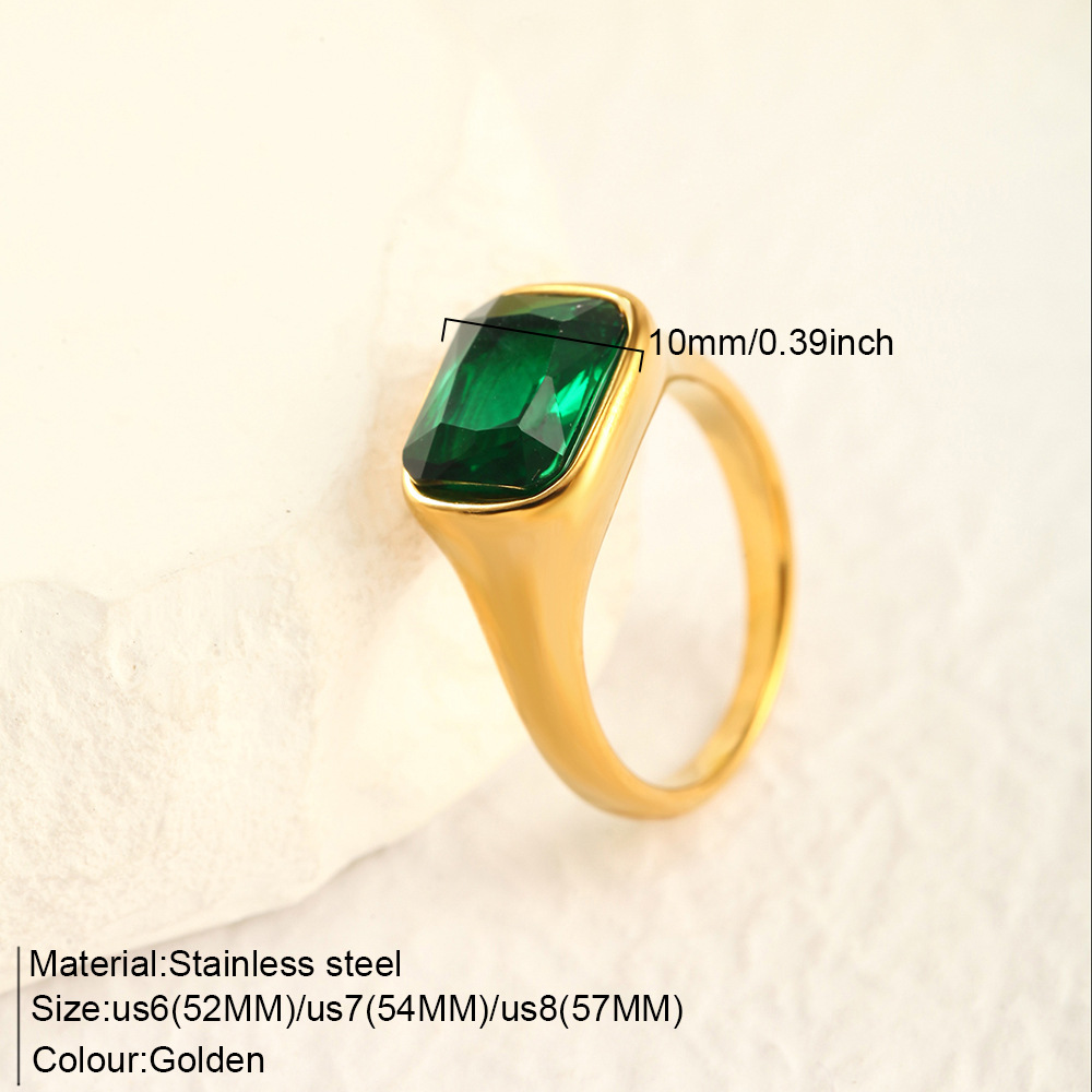 Gold-green zircon