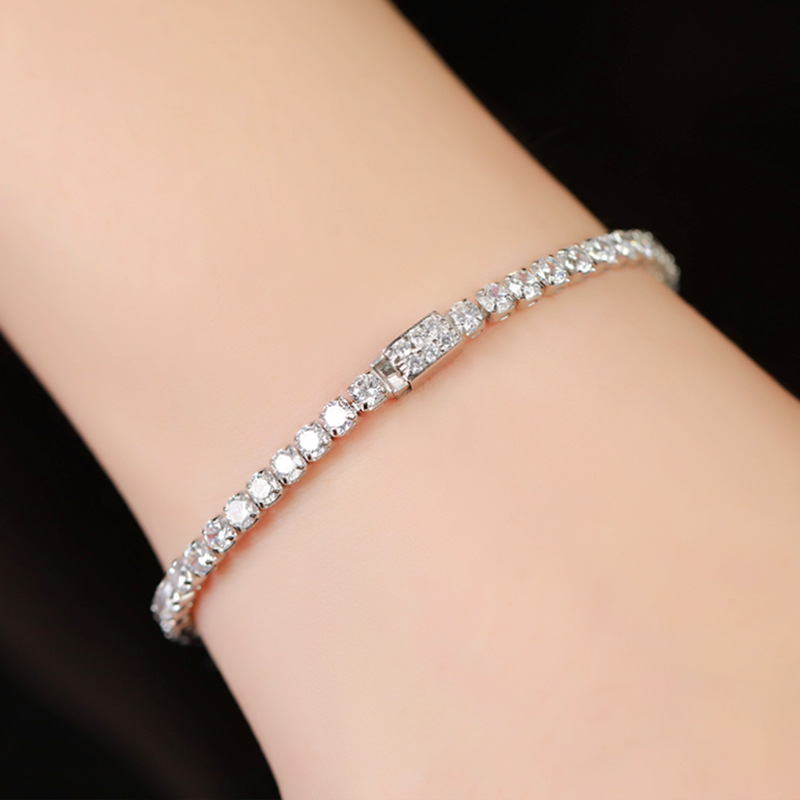 Four claw white gold 15cm