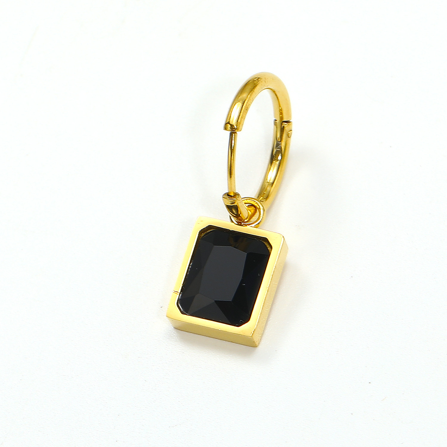 Golden black diamond