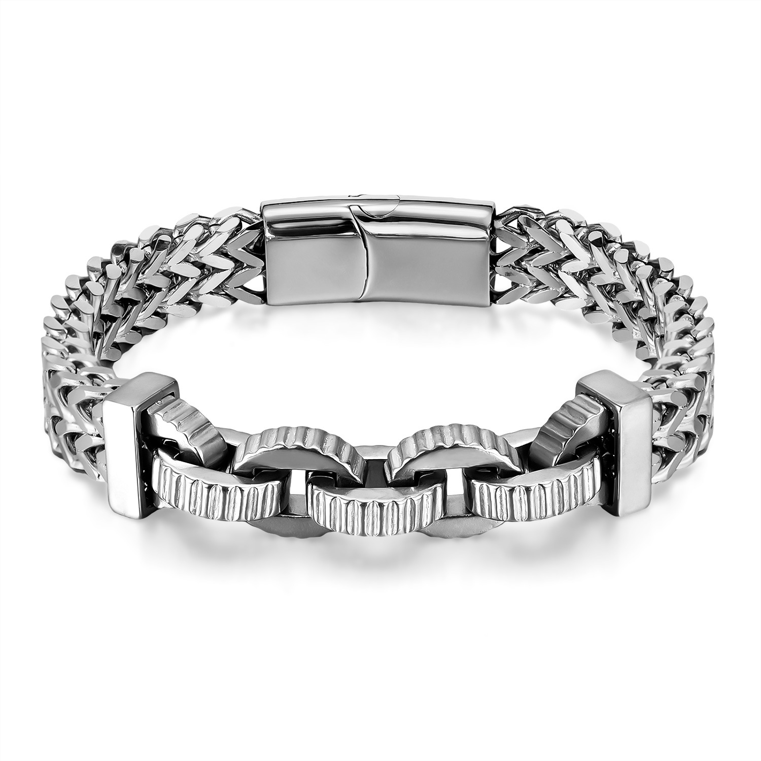 Gs1585-steel bracelet steel color