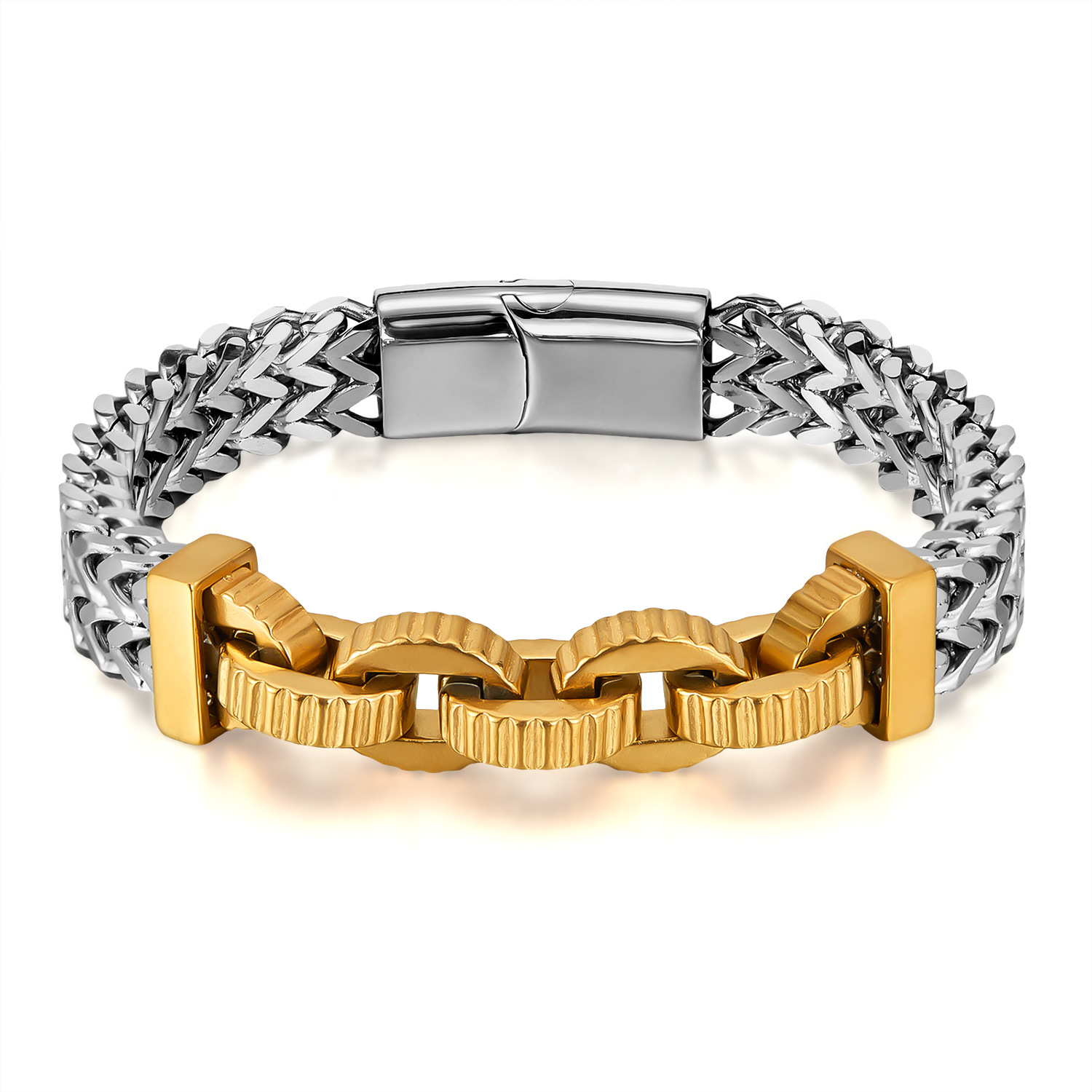 Gs1585-steel bracelet gold