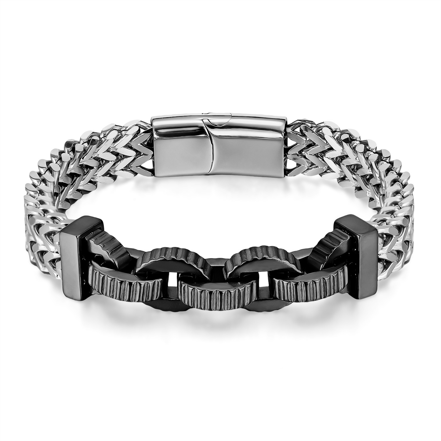 Gs1585-steel bracelet black