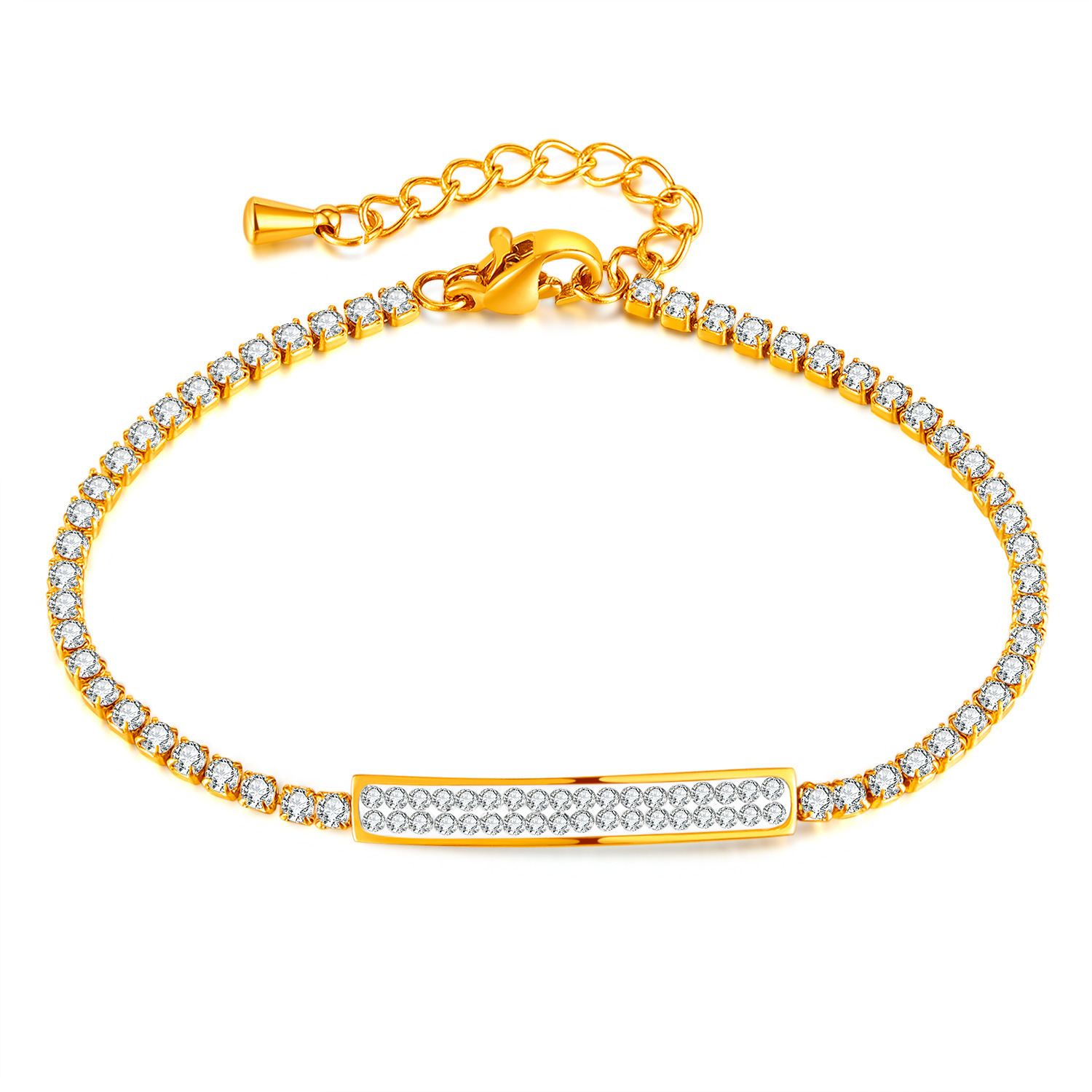 GS1526-Steel Bracelet Gold