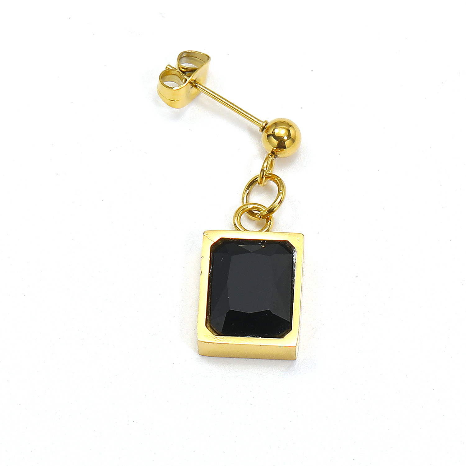 Golden black diamond