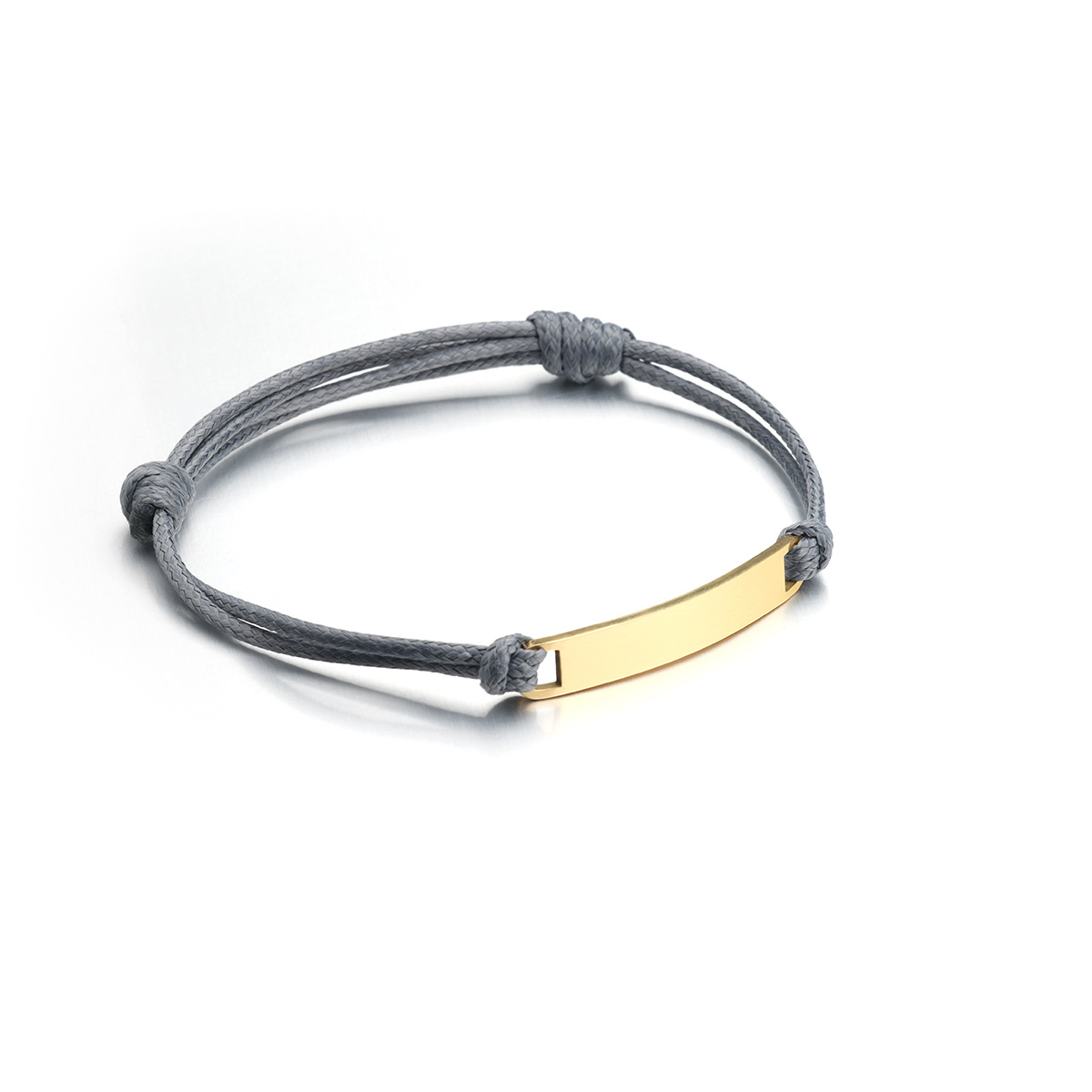 Grey rope gold piece