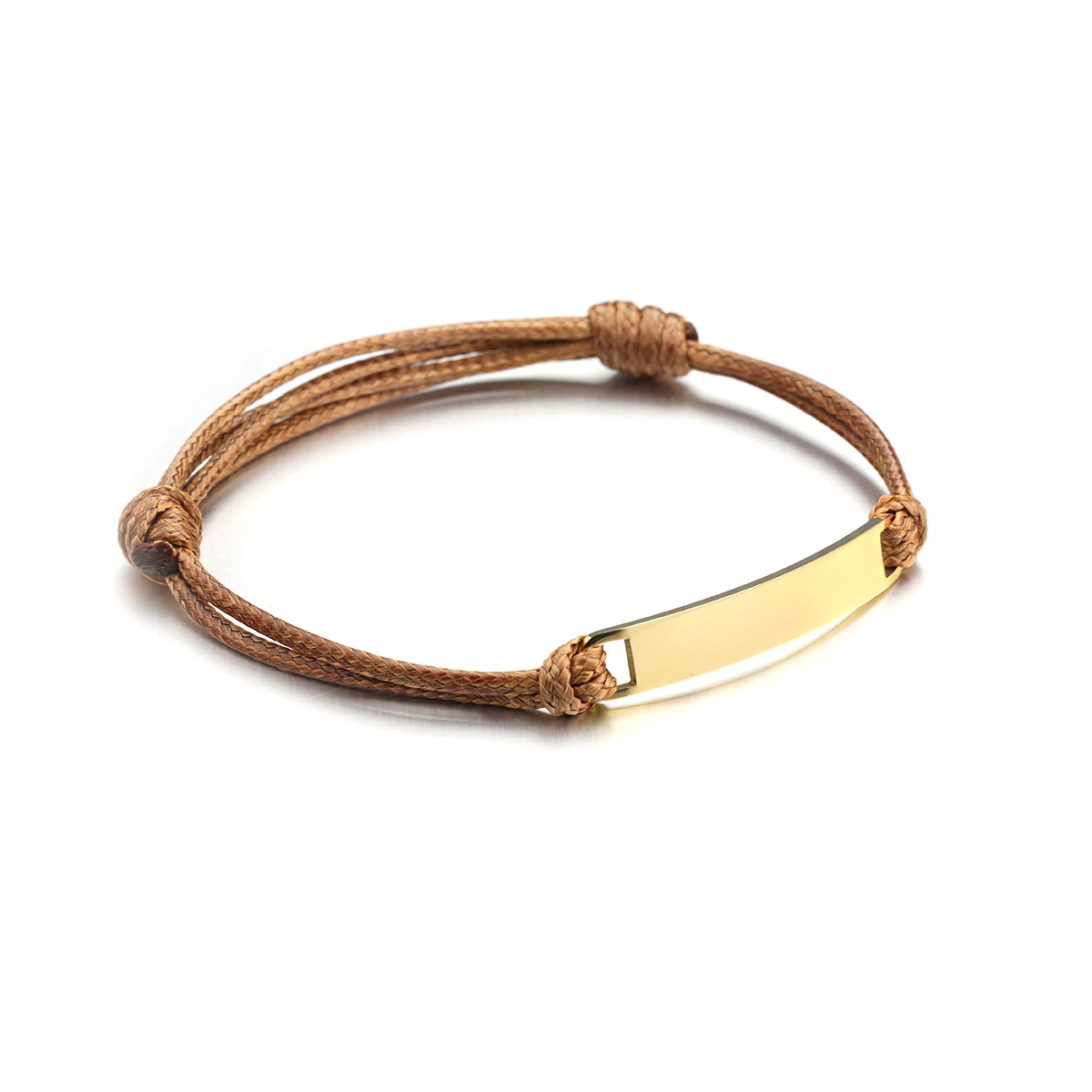 Brown rope gold piece