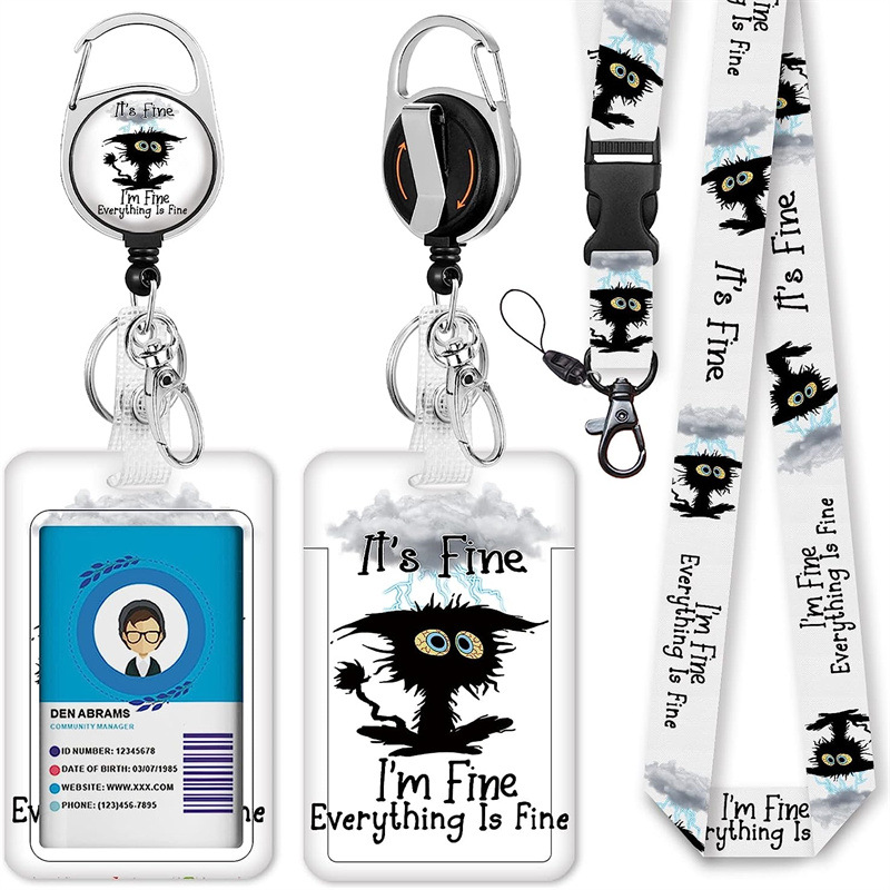 Style 2 (easy pull buckle   card holder   lanyard)