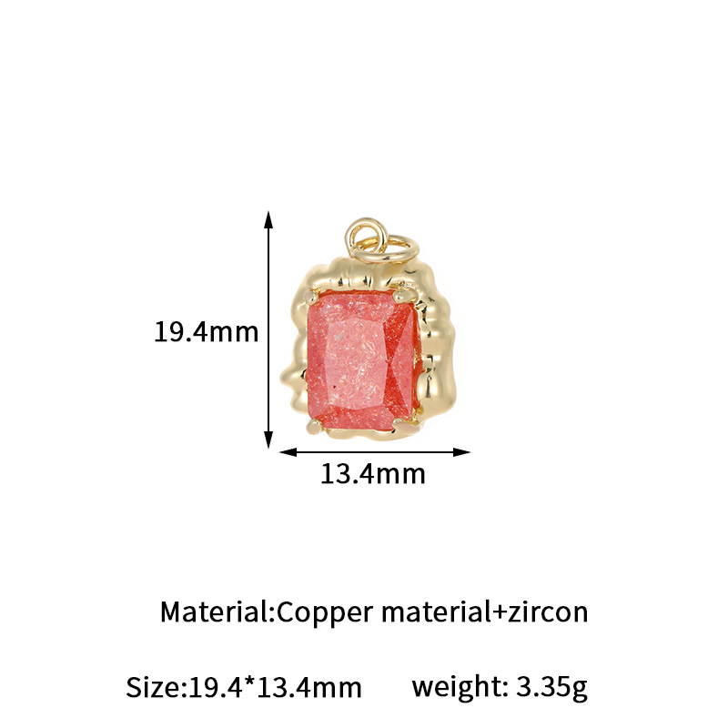 14k gold h-13601 rose red