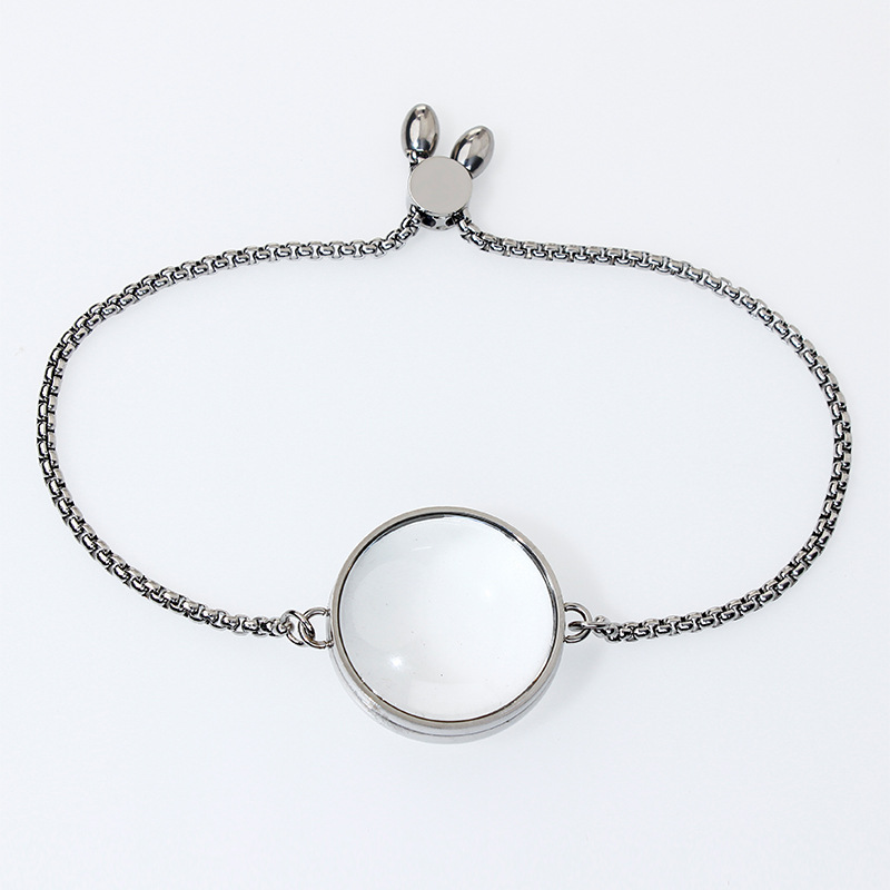 30mm connector adjustable bracelet about 18.5cm