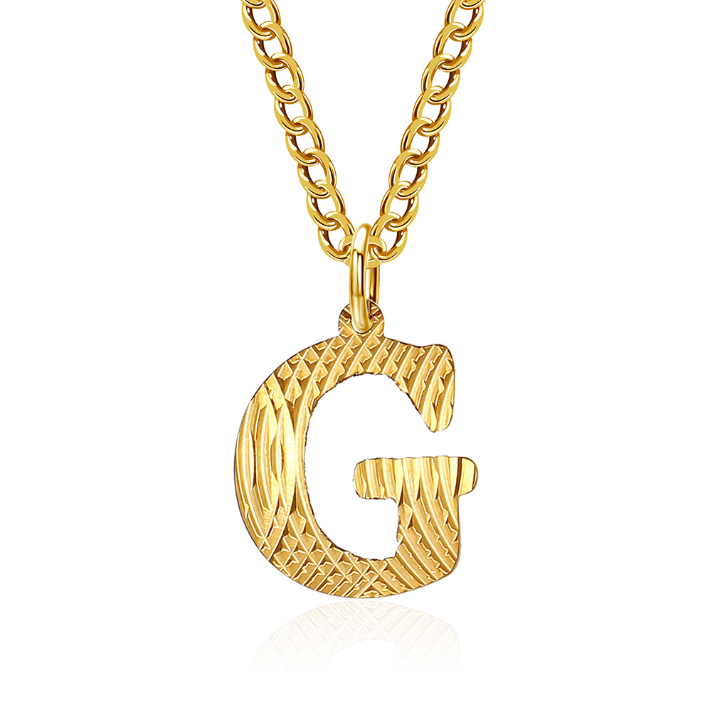 Gold G (no matching chain)