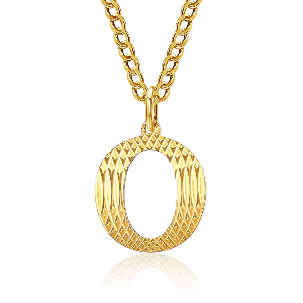 Gold O (no matching chain)