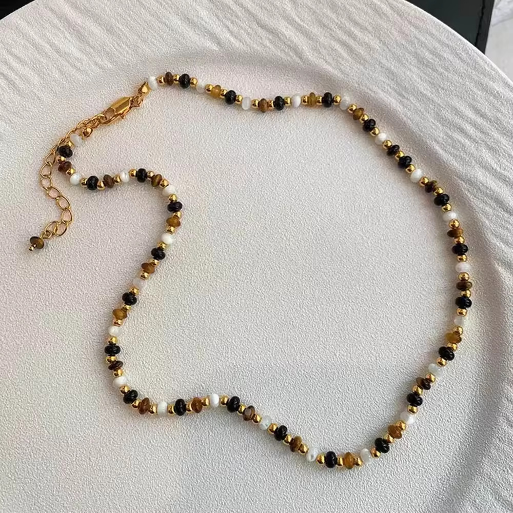 Tiger eye necklace [market style quality]