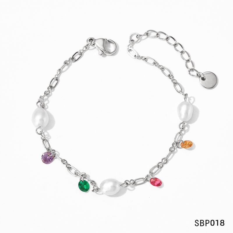 silver bracelet color SBP018