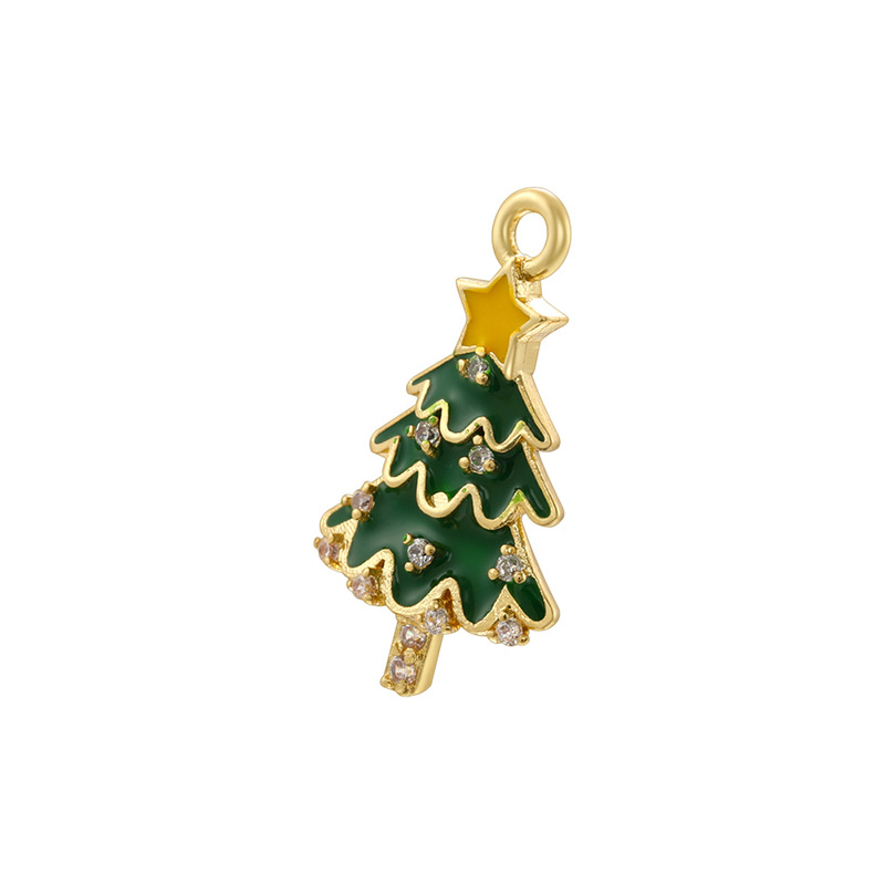 Vd1704 colorful white diamond christmas tree