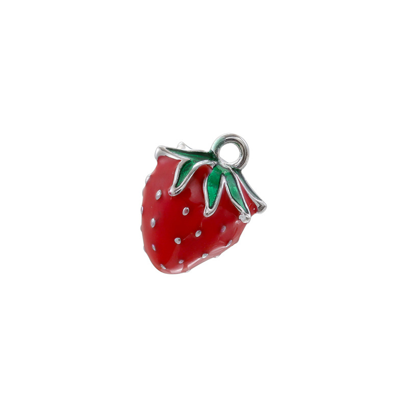 Vd1642 white gold red dripping strawberry