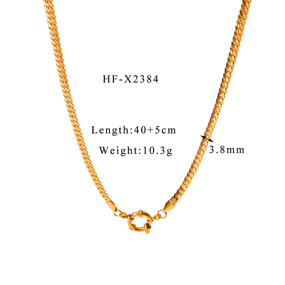 Hf-x2384nk chain necklace