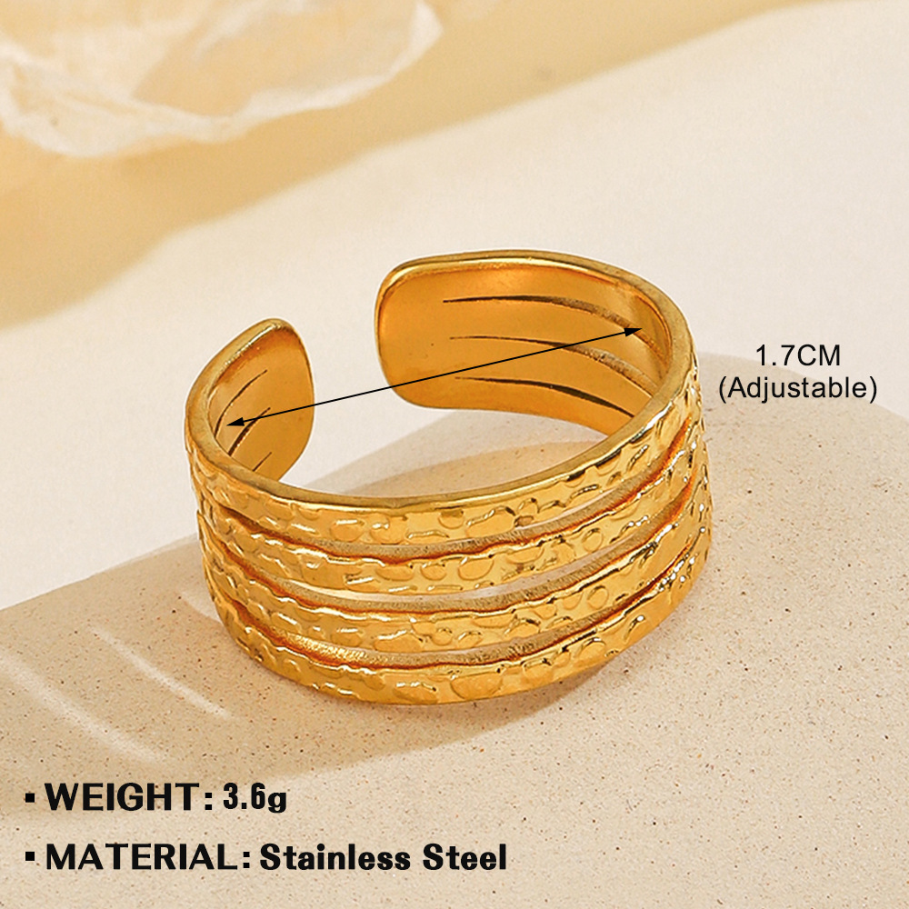 Golden Line ring